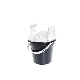Kit Praia com 4 Formas Preto 1L LT-310/5