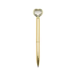 Caneta Metal Coração Diamante 14656